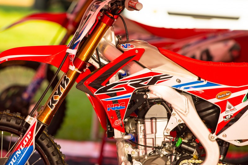 Team Honda HRC Sidelined From Washougal National