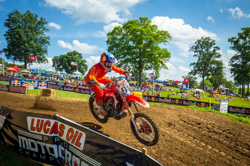 Roczen Secures Fourth Overall at Tennessee National