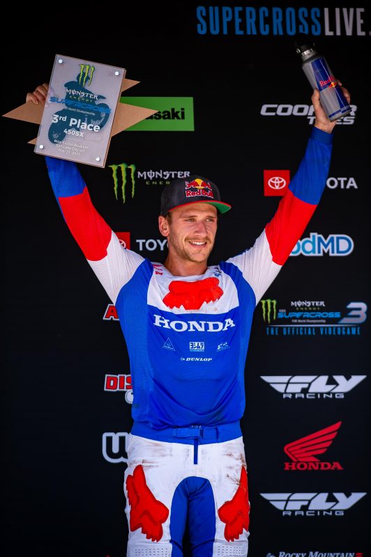 Podium Finish for Roczen in Salt Lake City, as AMA Supercross Resumes