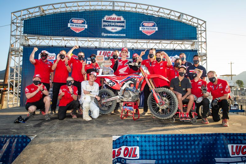 Sexton Finishes AMA Pro Motocross Season With First Premier-Class Victory