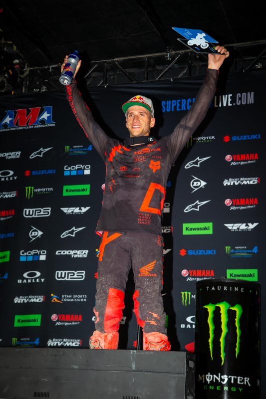 Second-Place Finish for Roczen at AMA Supercross Season Opener in Houston