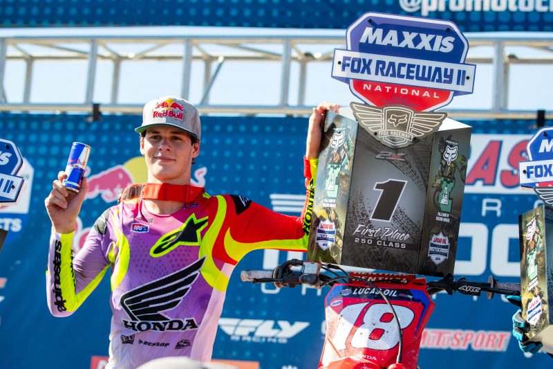 Second Straight Moto Sweep for Lawrence, at Fox Raceway National