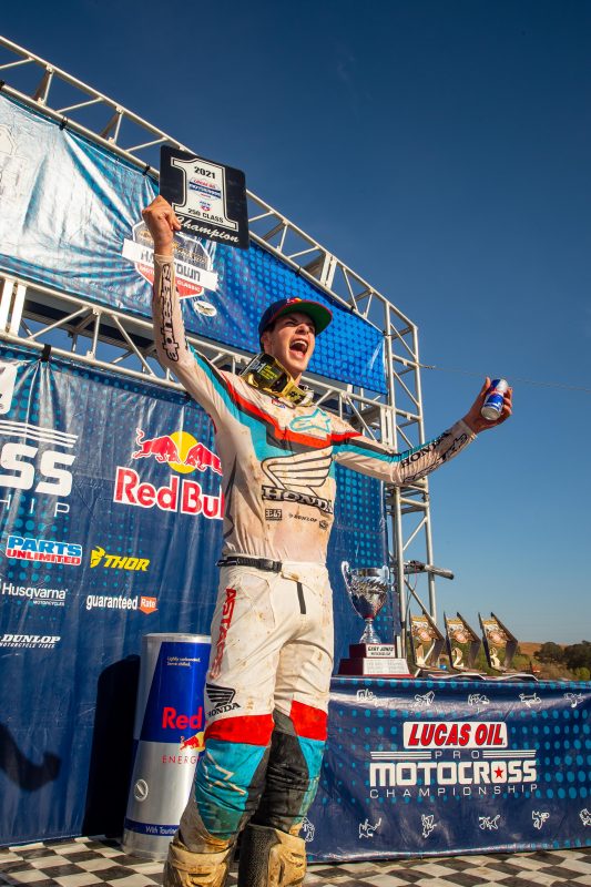 Jett Lawrence Secures AMA Pro Motocross 250MX Championship at Dramatic Finale