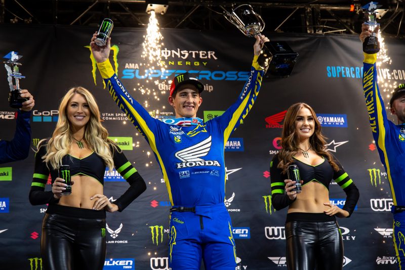 Sexton Scores Career-First AMA 450SX Win at San Diego Supercross