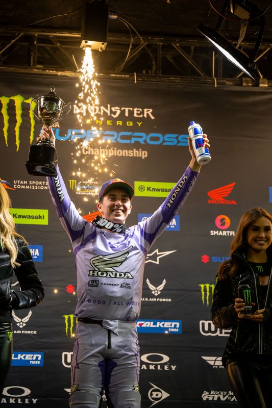 Lawrence Takes 250SX Overall Win at Glendale’s Triple Crown