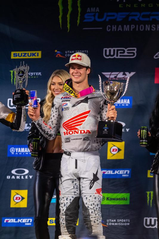 Jett Lawrence Lands Another 250SX West Win