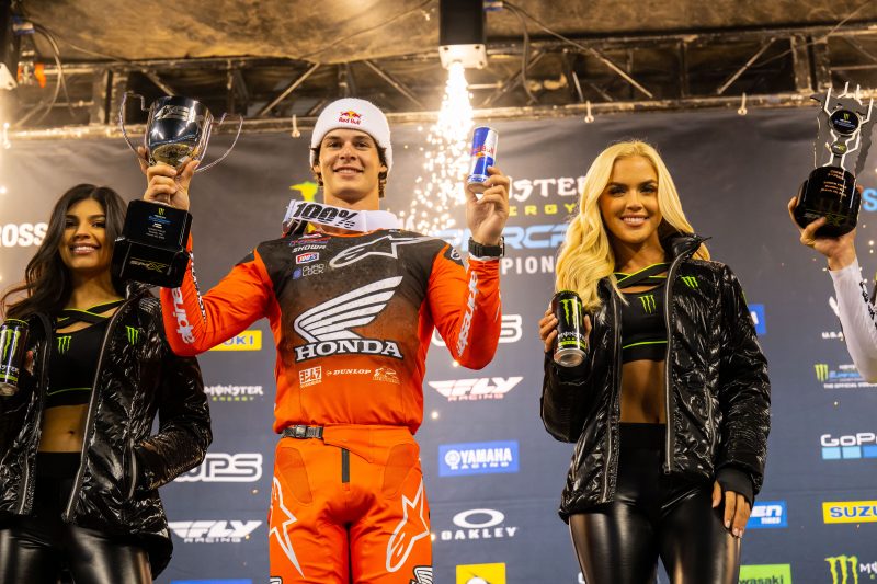 Jett Lawrence Takes His Fourth Win of the Season at Seattle SX