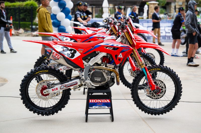 Team Honda HRC Eager to Continue Supercross Success in AMA Pro Motocross